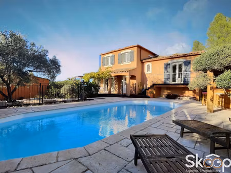 co-exclusivité vente villa 6 pieces avec piscine - 34730 pra