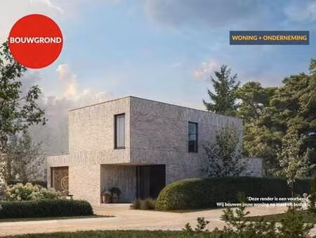 nouvelle construction avec espace commercial