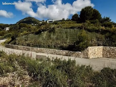 terrains d’exception avec vue mer à falicon – lotissement privé et sécurisé