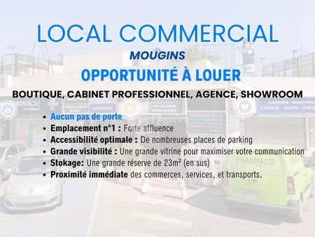 local commercial 49 m² mougins