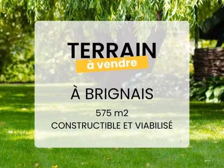 terrain 575 m² brignais