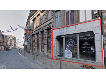 surface commerciale à louer à rue de nimy 29 mons (vbd50245)