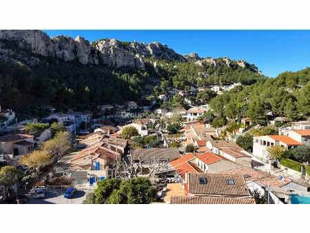 calanque de la vesse  cabanon avec terrasse vue mer