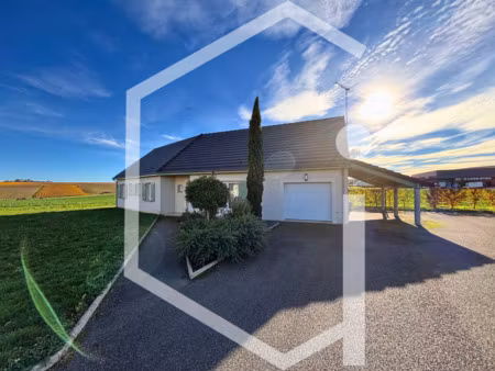 maison contemporaine avec vue sur les vignes pied de sance