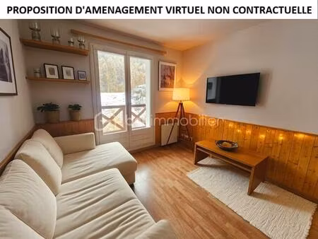 appartement de 19 50 m² à la foux d'allos