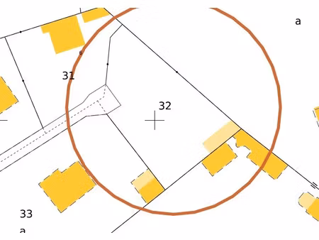 vente terrain 782 m² à le vésinet (78110)  292 000 €