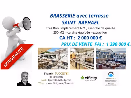 vente locaux professionnels 250 m² à saint aygulf (83370)  1 390 000 €
