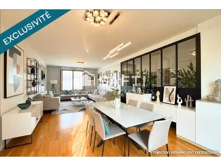 appartement 4 pièces dernier étage avec terrasses