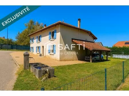 maison de caractère en pisé – 160 m² – velanne (38620)