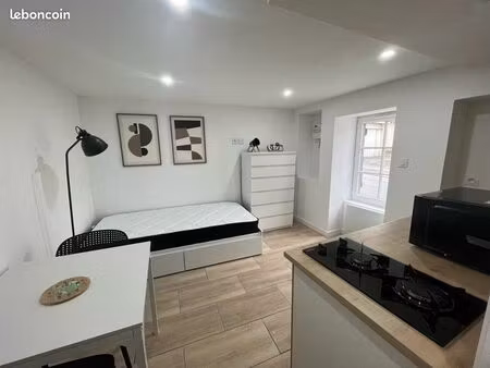 location studio meublé 325/hc - villedieu sur indre