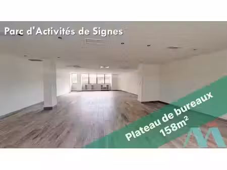 location locaux professionnels 0 pièces 158 m² à signes (83870)  1 837 €