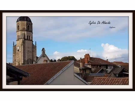 maison de village 165 m² avec locaux commerciaux à vendre bage le chatel (01) cour et appa