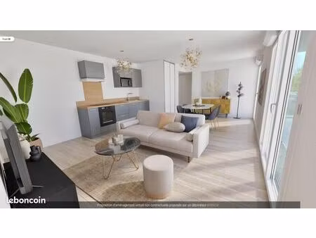 appartement 3 pièces 61 m²