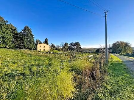 terrain constructible viabilisé à vendre