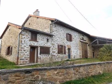 87310 saint-laurent-sur-gorre- maison en pierres de 100 m²  à vendre