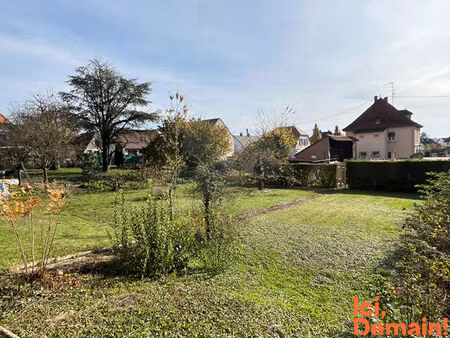 beau terrain viabilisé oberschaeffolsheim