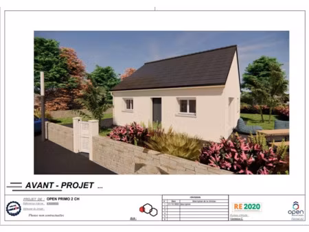 vente maison neuve 3 pièces 55 m² à notre-dame-du-pé (72300)  131 208 €