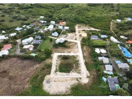a vendre: terrain de 605m² à sainte anne (971)  guadeloupe