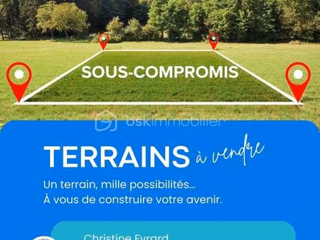 terrain de 1 968 m² à peyrignac