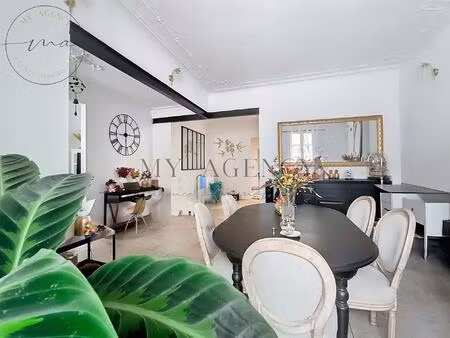 élégante maison bourgeoise rénovée cachet & confort à nizas 190 m2 - 6 chambres