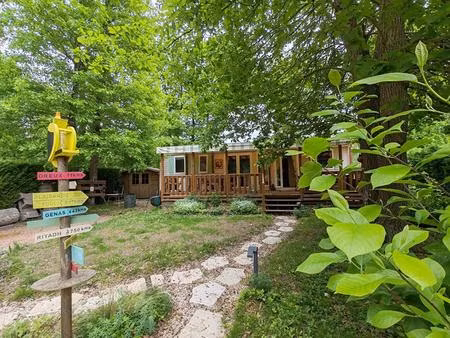 marcilly sur eure 27810 mobil home avec son terrain - 3 chambres - grande terrasse couvert