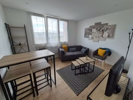 location appartement 4 pièces meublé 66m² vandoeuvre les nancy 54500