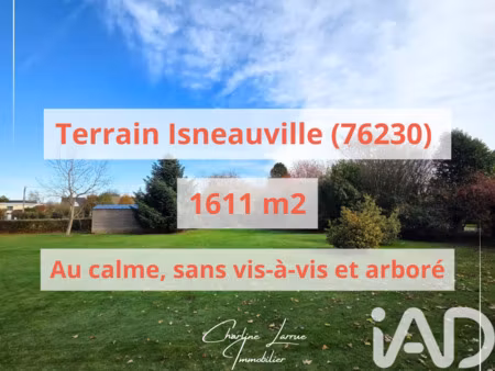 vente terrain à isneauville (76230) : à vendre / 1611m² isneauville