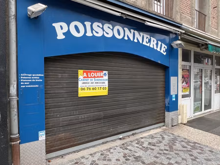 location local commercial 34m² abbeville 80100