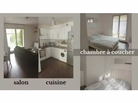 beau 2 pièces avec grand jardin sans vis à vis  calme et lumineux