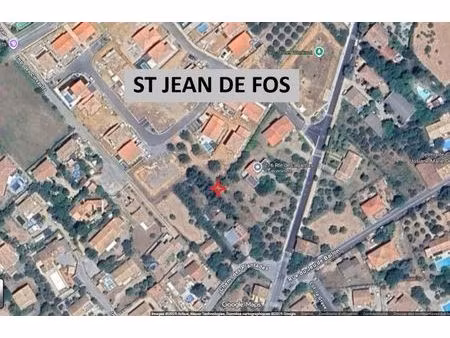 annonce vente terrain terrain de 614m2 à saint-jean-de-fos (34150) - paruvendu.fr ref 9927