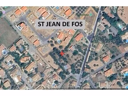 annonce vente terrain terrain de 815m2 à saint-jean-de-fos (34150) - paruvendu.fr ref 9927