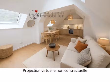 vente appartement 2 pièces 38 m² à luz-saint-sauveur (65120)  168 000 €
