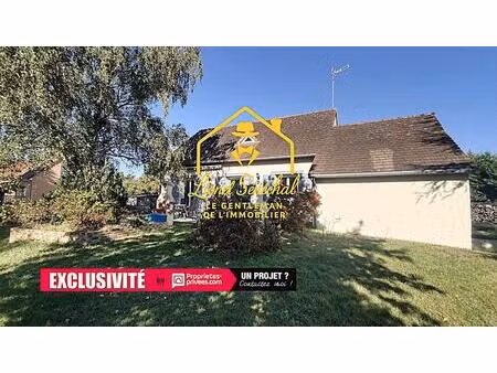 maison 8 pièces de 135 m2 habitables avec un sous sol complet sur une parcelle de plus de 