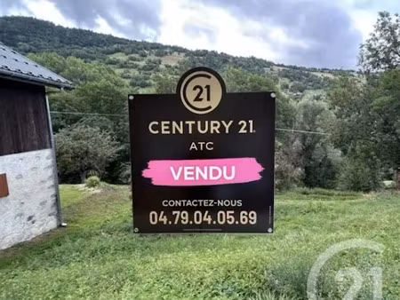 vente terrain à batir 460 m² à les avanchers-valmorel (73260)  69 000 €