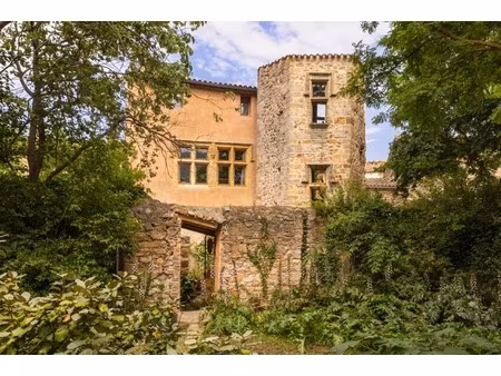 maison de caractère avec tour du xviie siècle – un trésor historique au cœur d’alet-les-ba