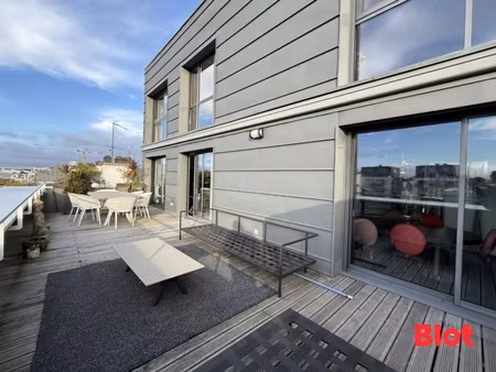 blot immobilier - a vendre bord de la vilaine duplex de 7 pieces