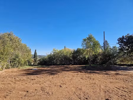 vente terrain à batir 306 m² à les arcs (83460)  154 000 €