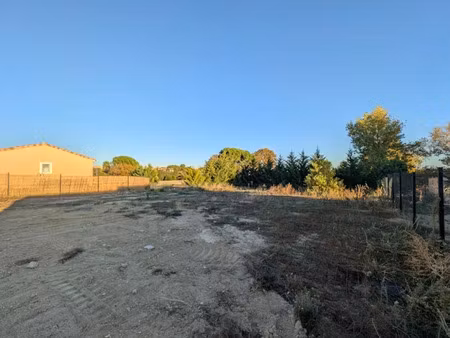 vente terrain 542 m² à pouzolles (34480)  85 500 €