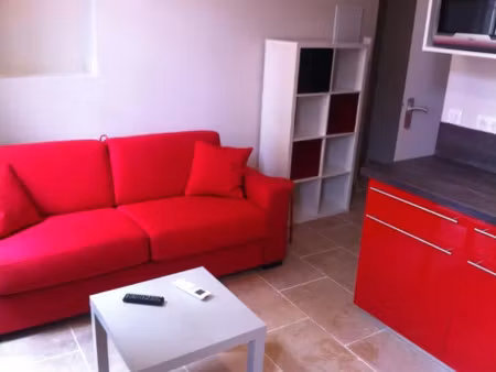 location meublée appartement 1 pièce 21 m² à mas thibert (13104)  550 €