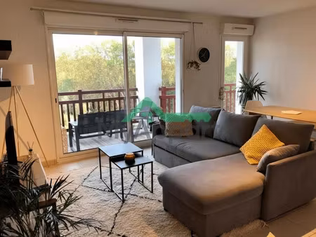 location meublée appartement 2 pièces 50 m² à ahetze (64210)  675 €