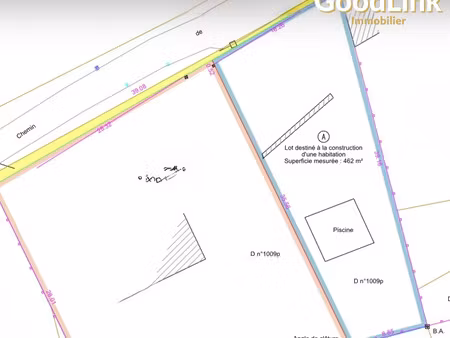 terrain à vendre pommeuse