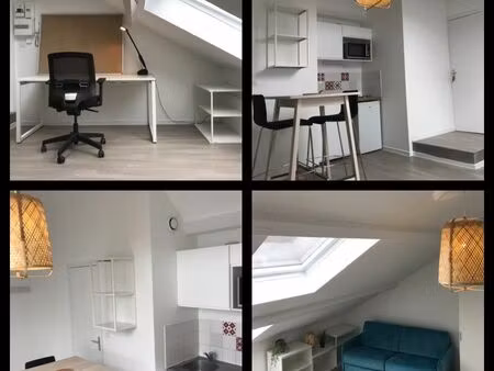 studio proche parc jb lebas avec place de parking