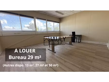 bureau à louer 29 m² - a4 quincy-voisins