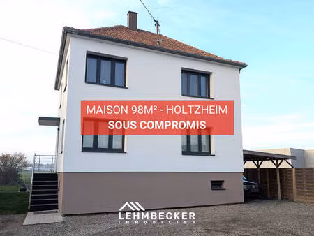 maison 5 pièces - 98m² - holtzheim