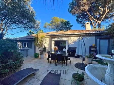 charmant chalet californien dans résidence sécurisée avec piscine à gassin