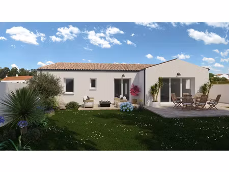 vente maison neuve 4 pièces 90 m² à le gué-d'alleré (17540)  221 245 €