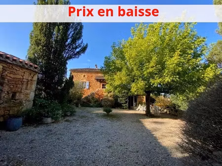 vente maison 7 pièces 141 m² à montcabrier (46700)  299 000 €