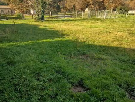 vente terrain à chamadelle (33230) : à vendre / 1279m² chamadelle