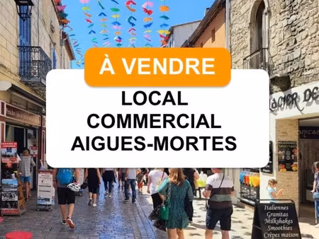 vente commerce 1 pièce 50 m² aigues-mortes (30220)