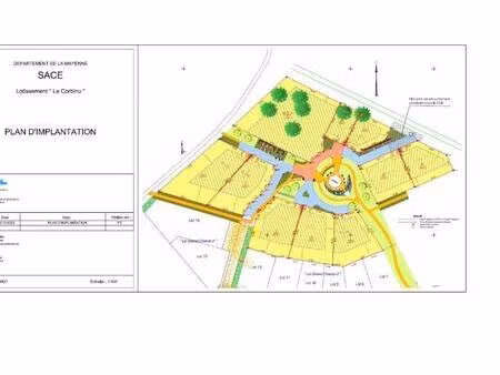 terrain constructible à vendre